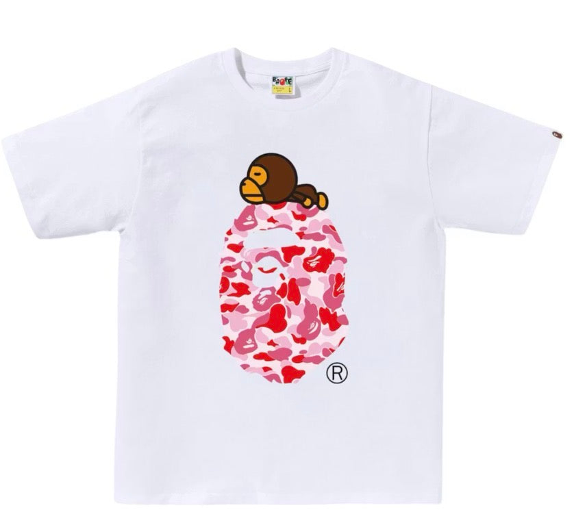 BAPE Camo Monkey Head T-Shirt