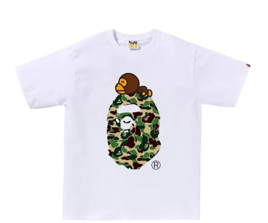 BAPE Camo Monkey Head T-Shirt