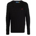 Suéter Cable-Knit Ralph Lauren Negro