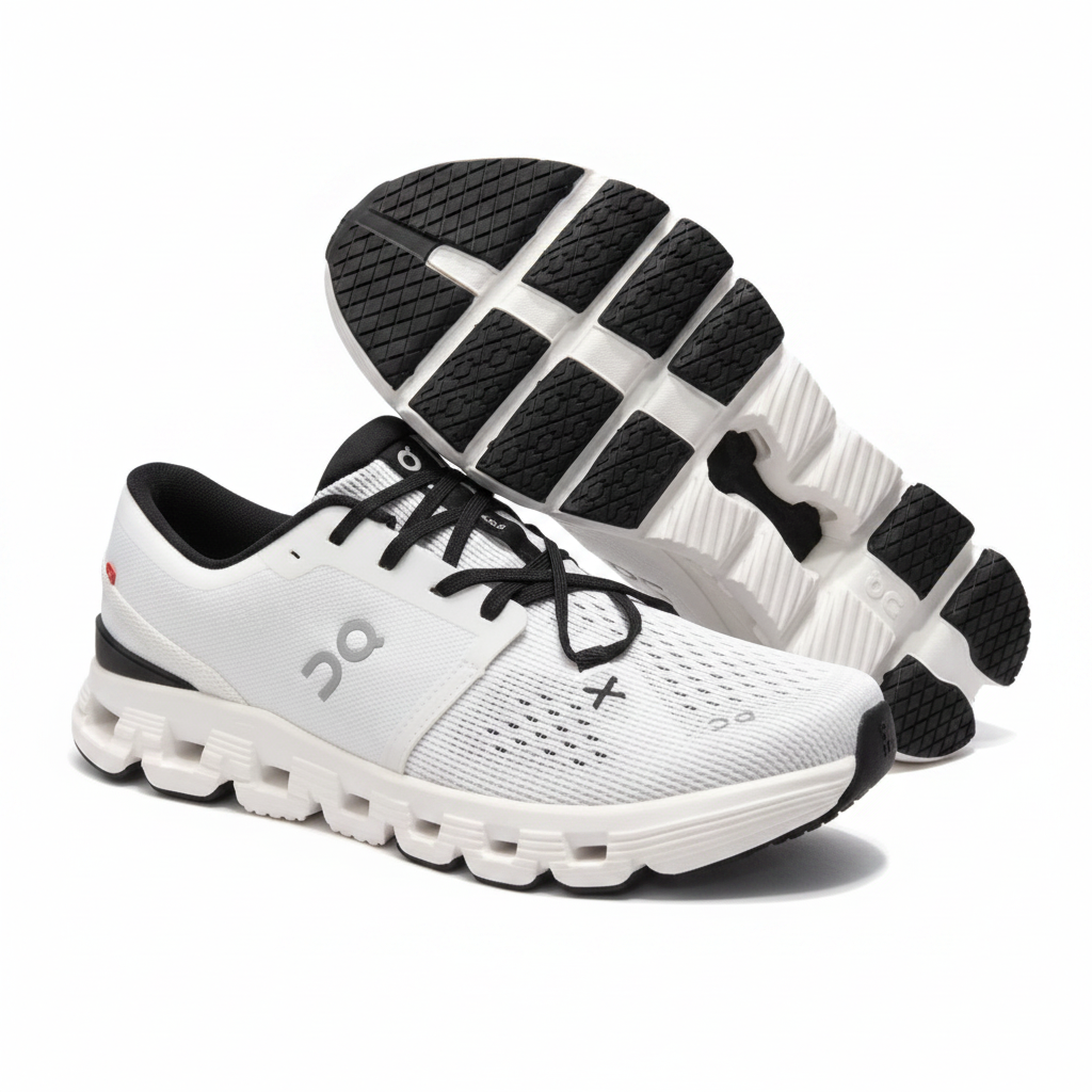 On Cloud X 4 - Blanco/Negro