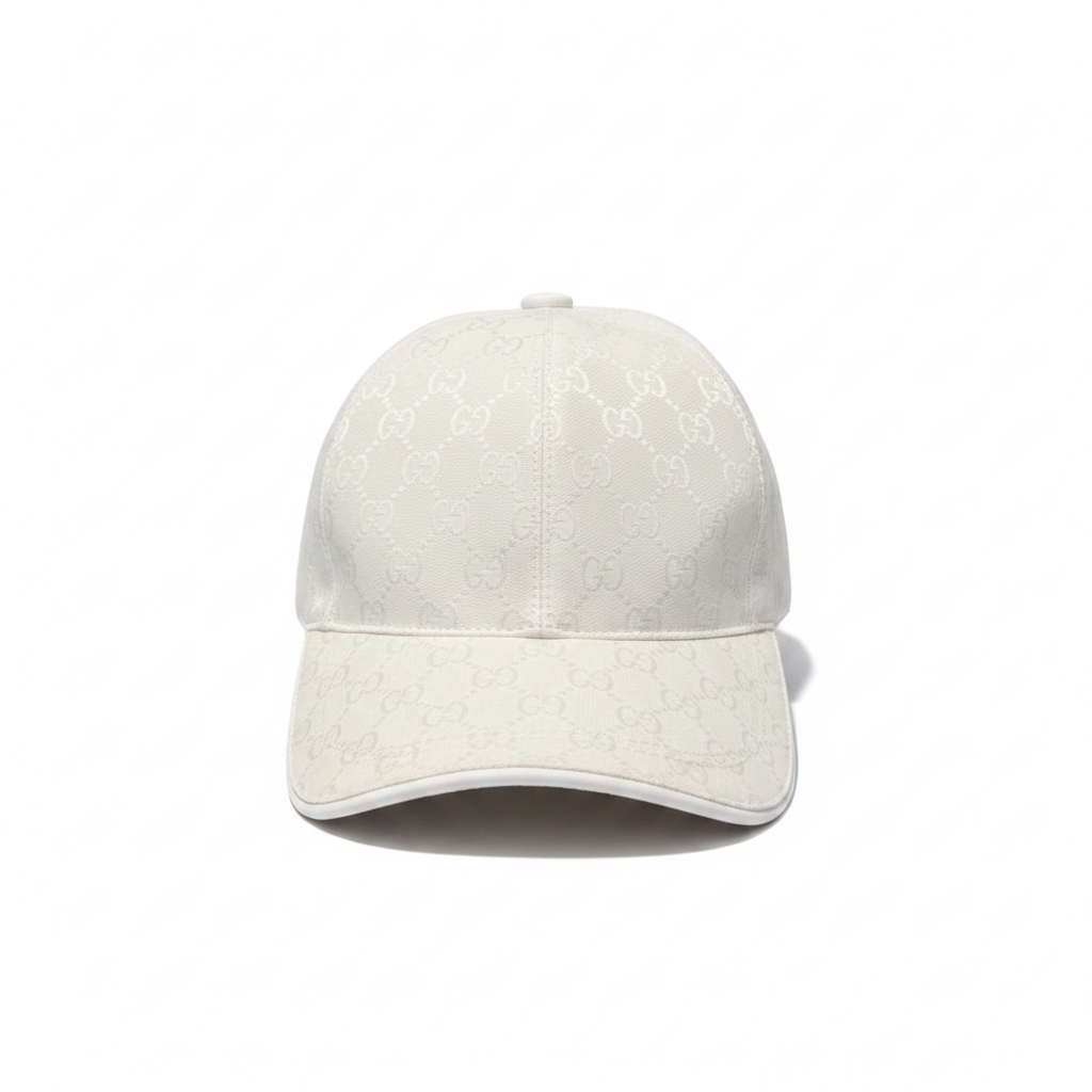 Gorra Gucci GG Canvas Blanca