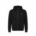 Sudadera Polo Ralph Lauren negra con cierre y capucha